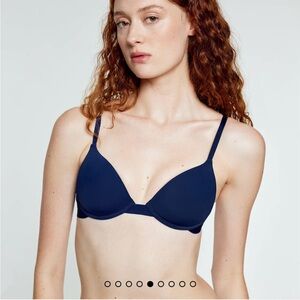 Pepper Lift Up Navy Blue Women's Bra